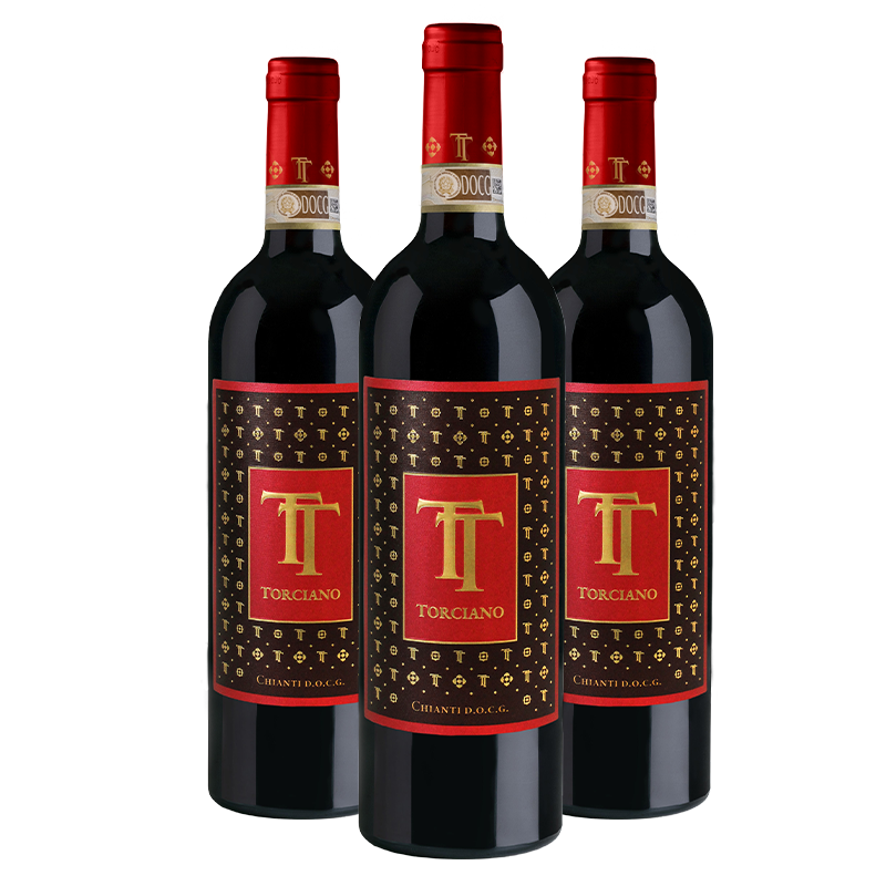 2022 Chianti "TT" Red Wine - 3 Bottles